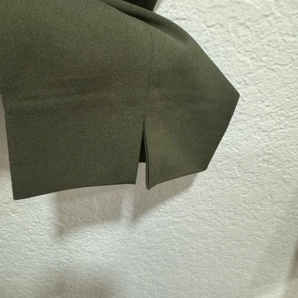 Zara Men's Olive Green Pants - Picture 3 of 3